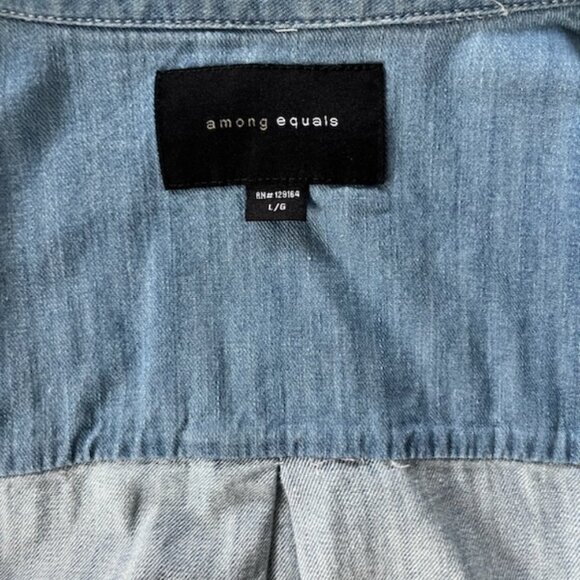 Among Equals Denim Button Down - Picture 3 of 4